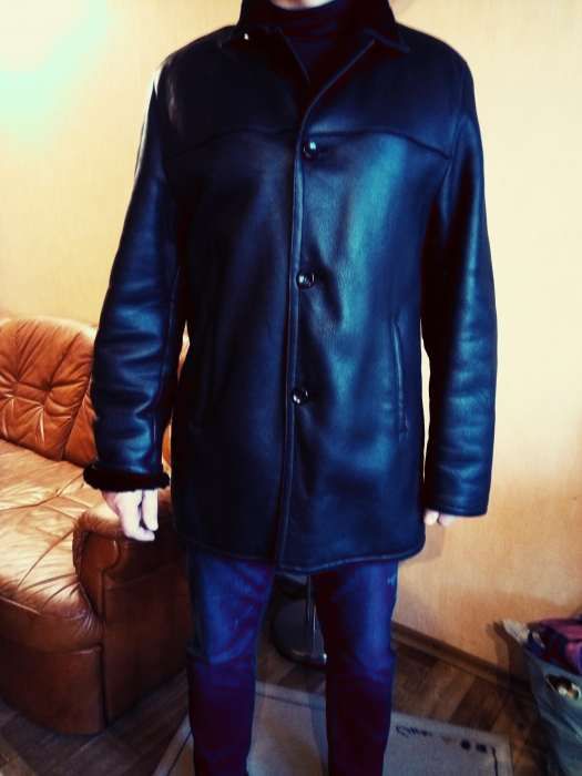 Чоловіча дублянка з натуральної овчини (Туреччина)