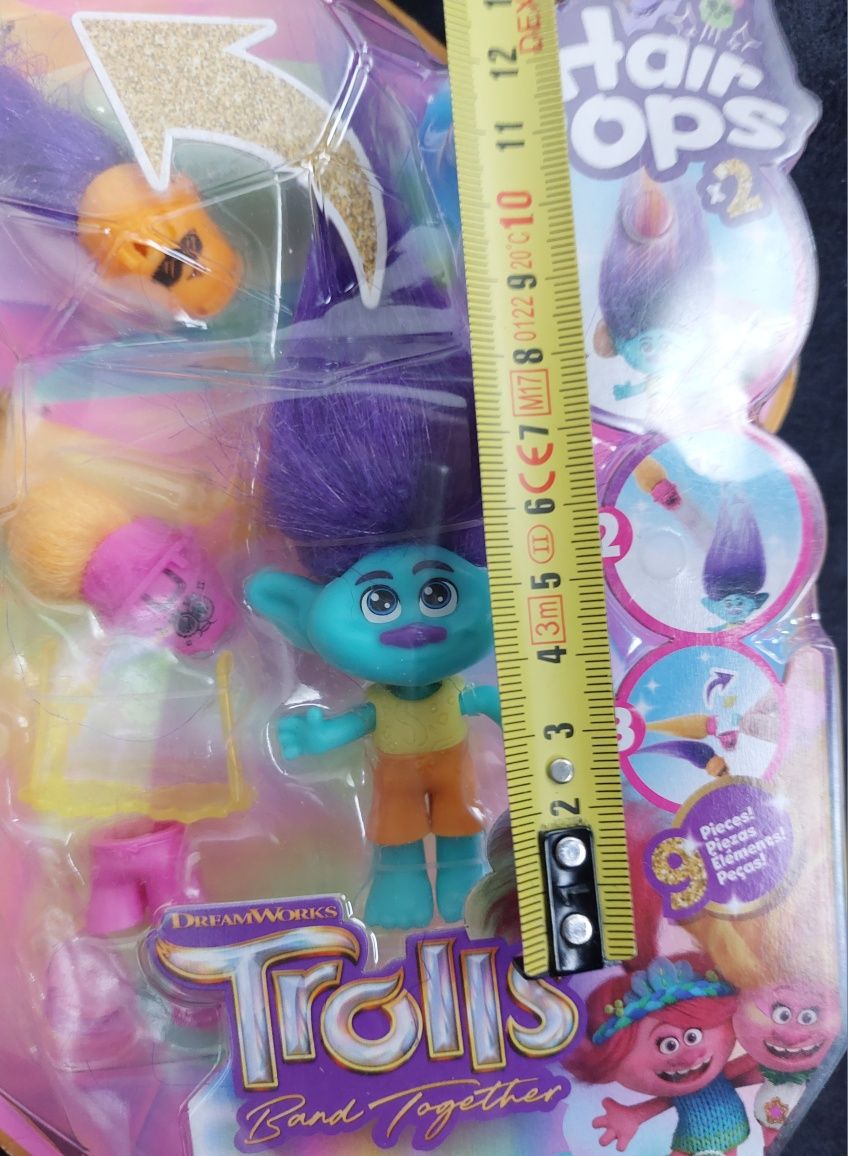 lalka figurka trolls hair pops mruk mettel nowa