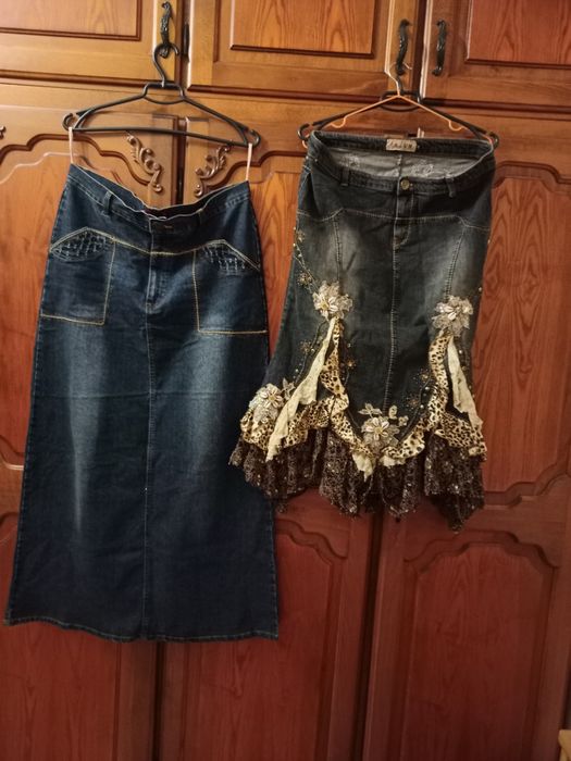 Юбки и платья большего размера