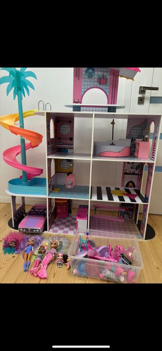 Domek lalki Lol wielki zestaw