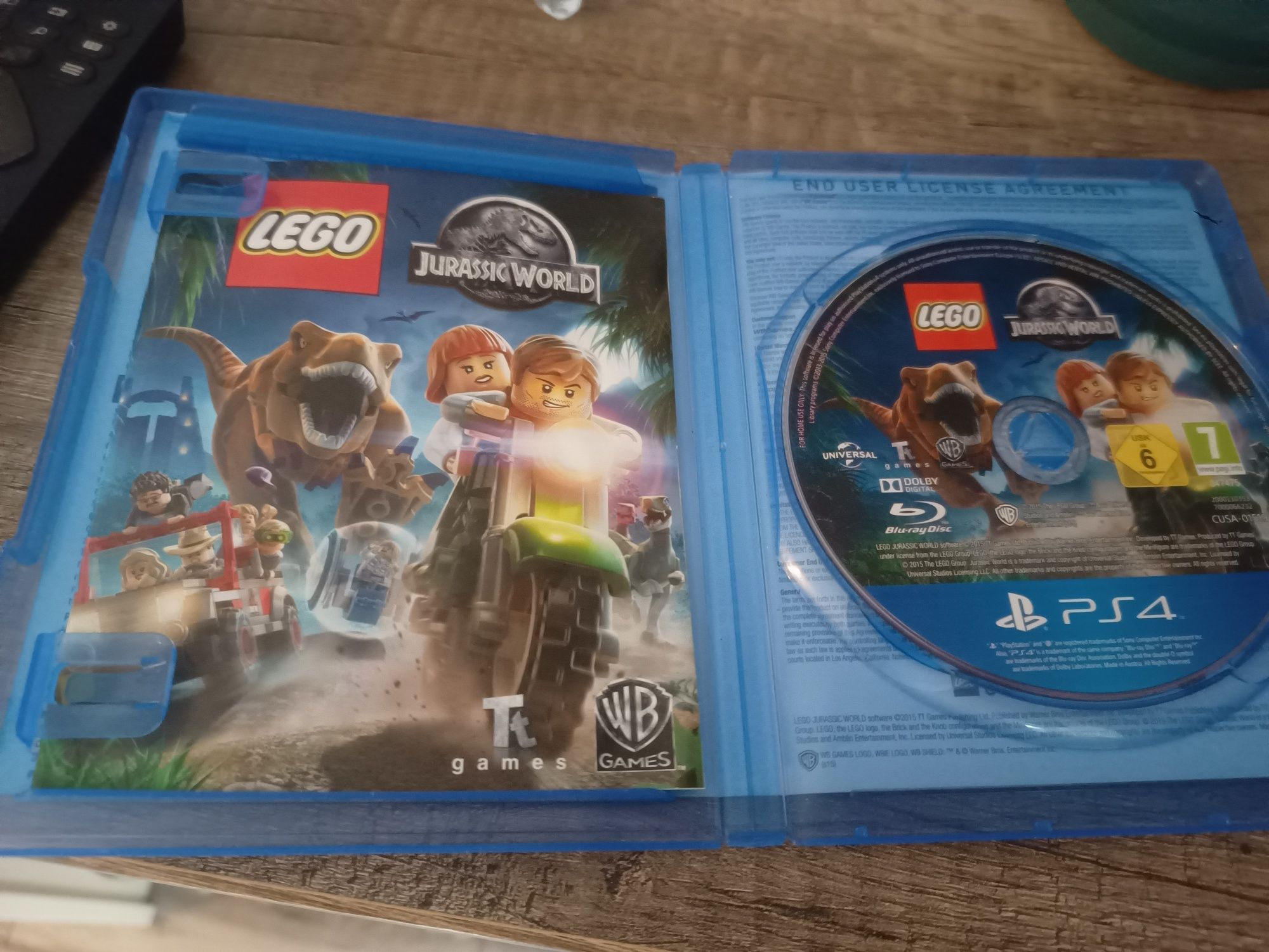 Gra PS4 LEGO jurassic world