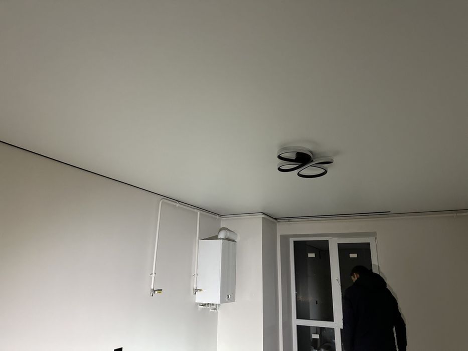 Тканинні натяжні стелі… Натяжні- матові, глянцеві, сатинові