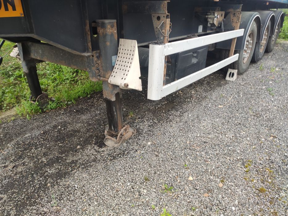 Naczepa wielton wywrotka do zlomu gruzu stalowa