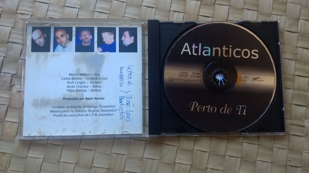 CD da banda Atlanticos Band