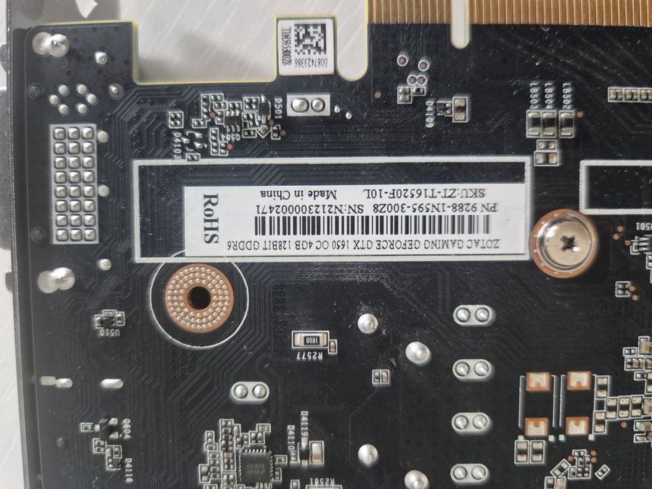 Gtx 1650 zotac gddr6 4gb