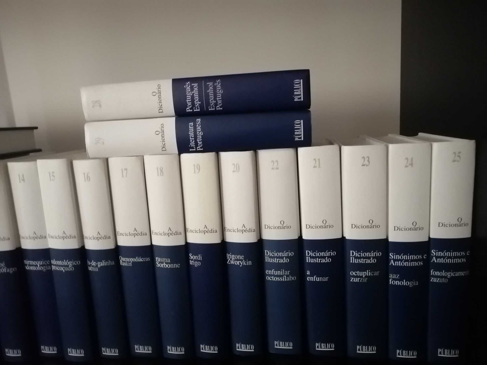 Coleção A Enciclopédia Editorial Verbo venda exclusiva  jornal Público