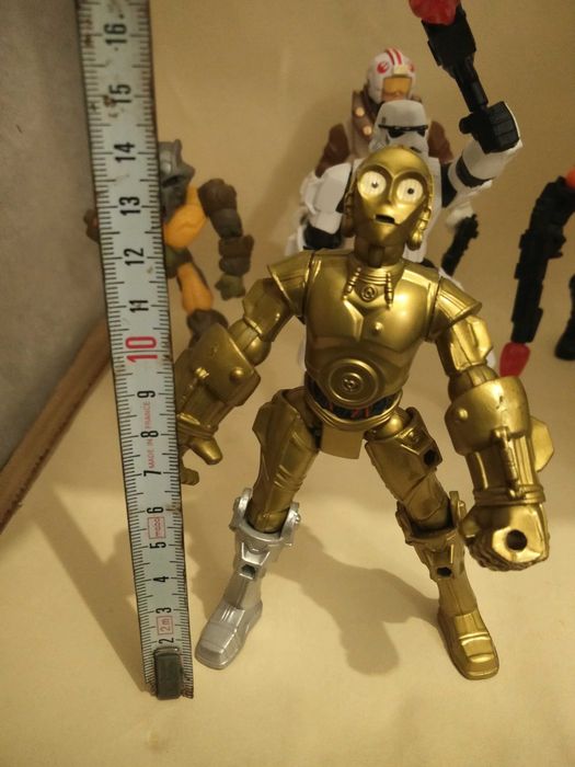 7 bonecos ou action figures da Hasbro do Star Wars