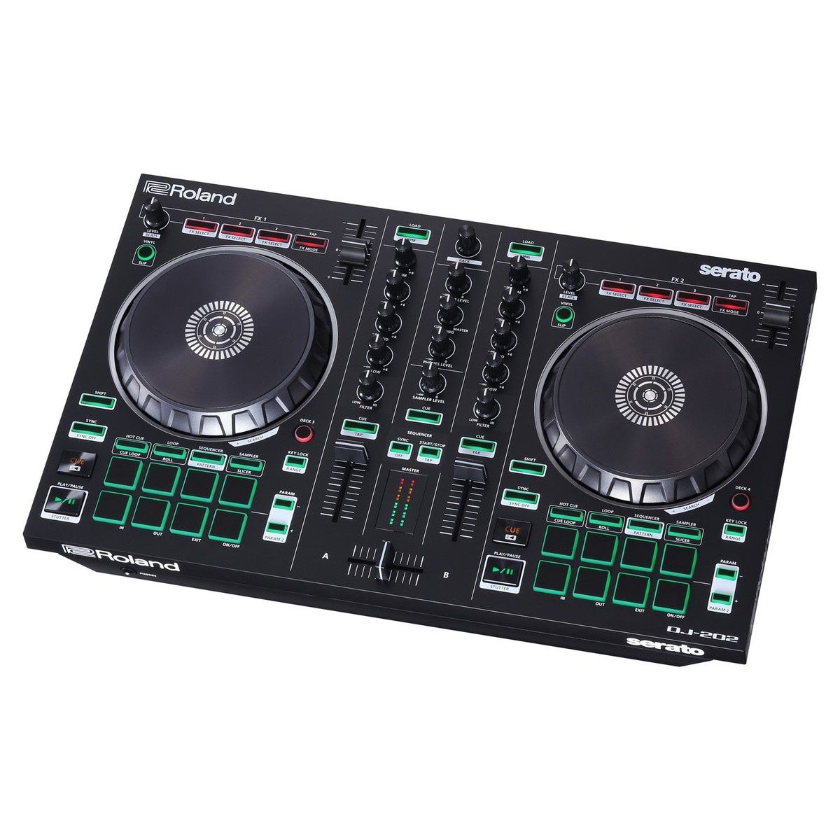 Kontroler DJ Roland DJ 202 jak nowy ideal serato konsola dj mixer