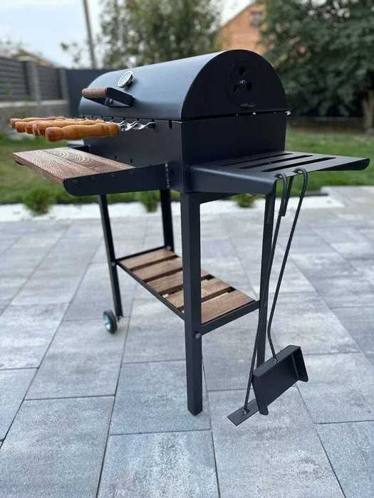 YAKISNIY!Grill-grill z metalową pokrywką 4 mm MOCNY!