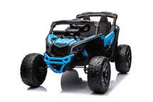 800W 4x4 24v Auto buggy ATV CAN-AM Maverick Niebieski
