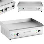 grill elektryczny płyta grillowa gładka 727 x 420 mm 4400 w