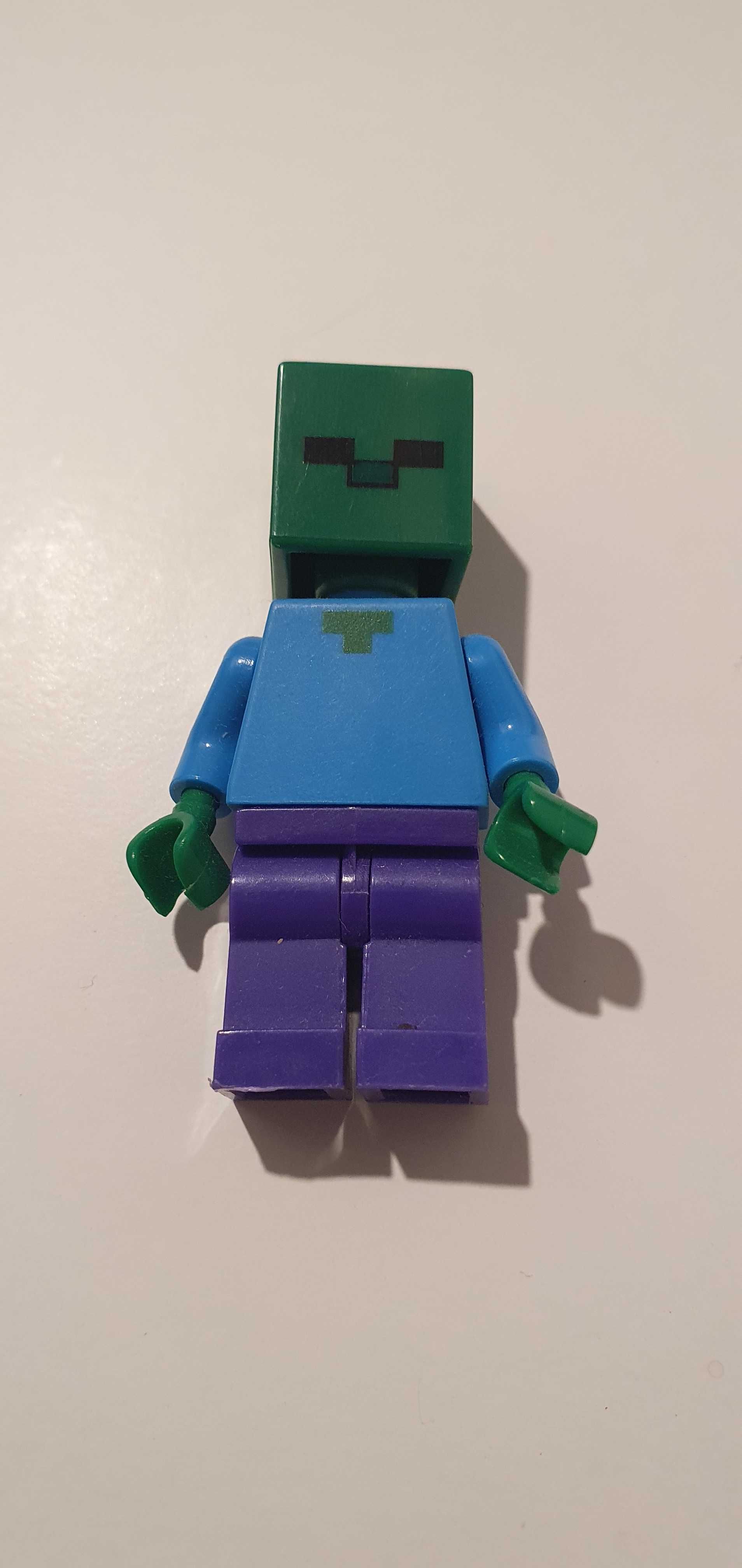 Lego Minecraft Zombie figurka