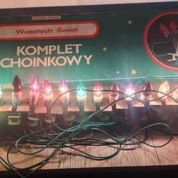Lampki choinkowe PRL