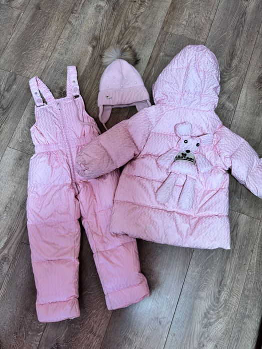 Зимовий комплект на дівчинку 2-3 роки