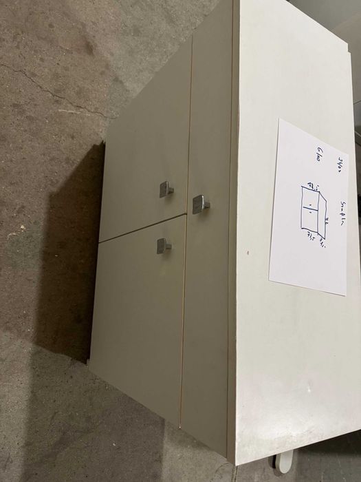 Szafka biała 82X33,5xwys 77,5