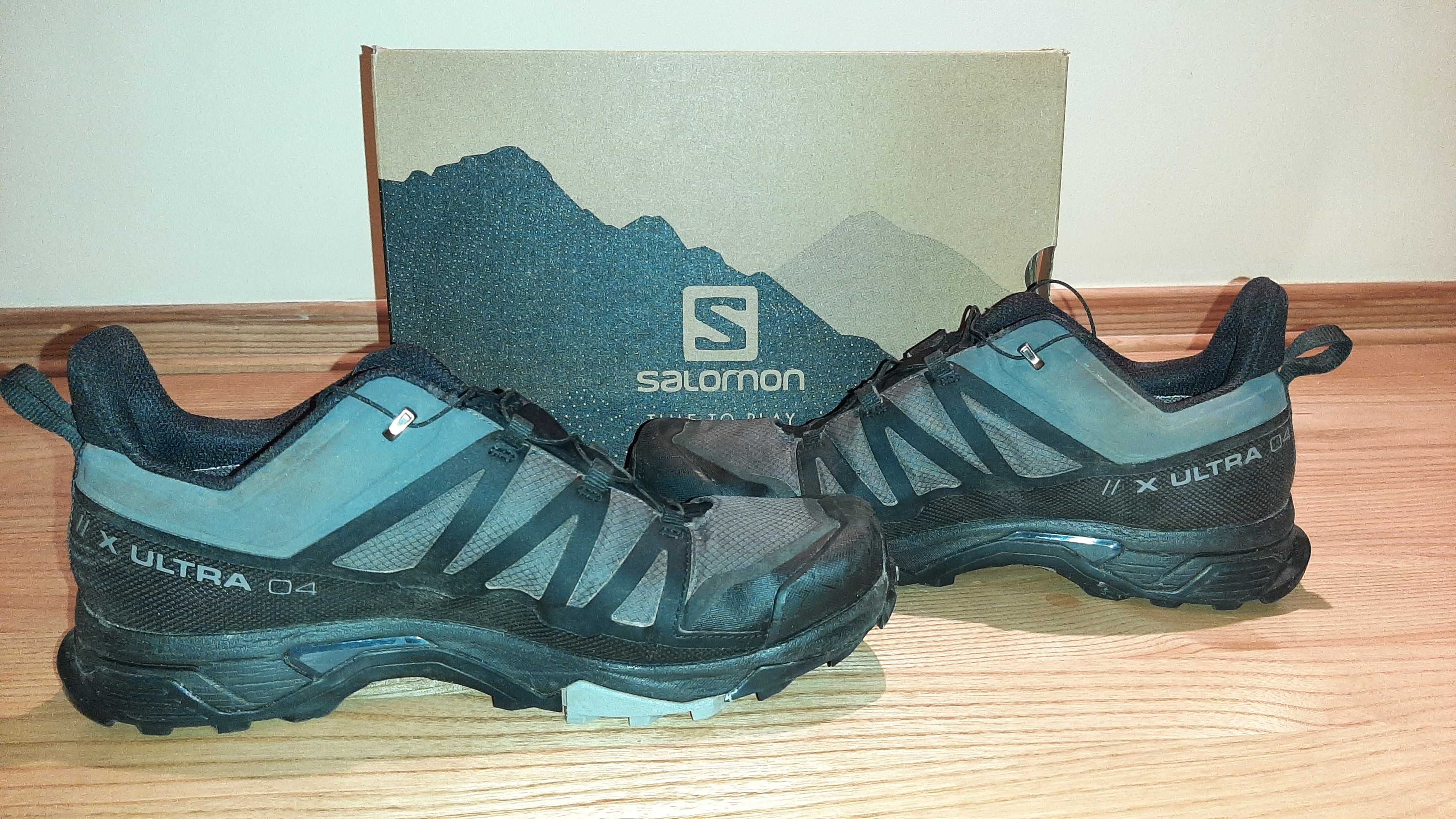 Buty Salomon X Ultra 4 GTX trekkingowe turystyczne 46 2/3 30 cm OKAZJA