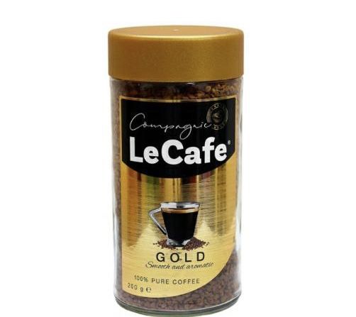 Кава LeCafe Gold скло