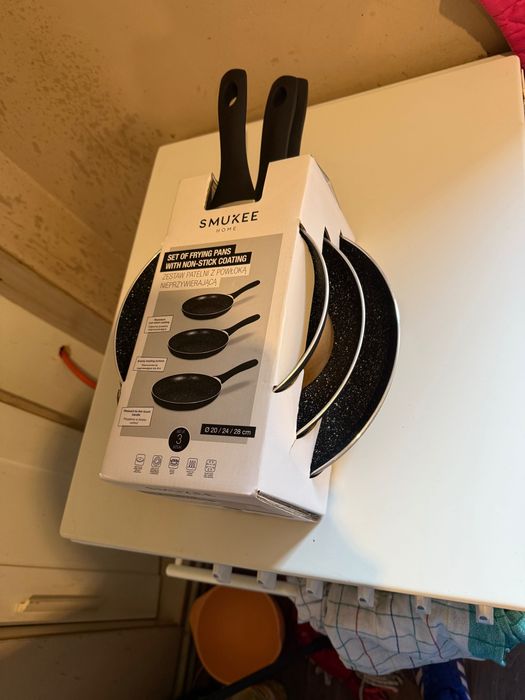 Komplet patelni  3 sztuki