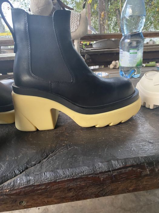 Ботинки челси кожа