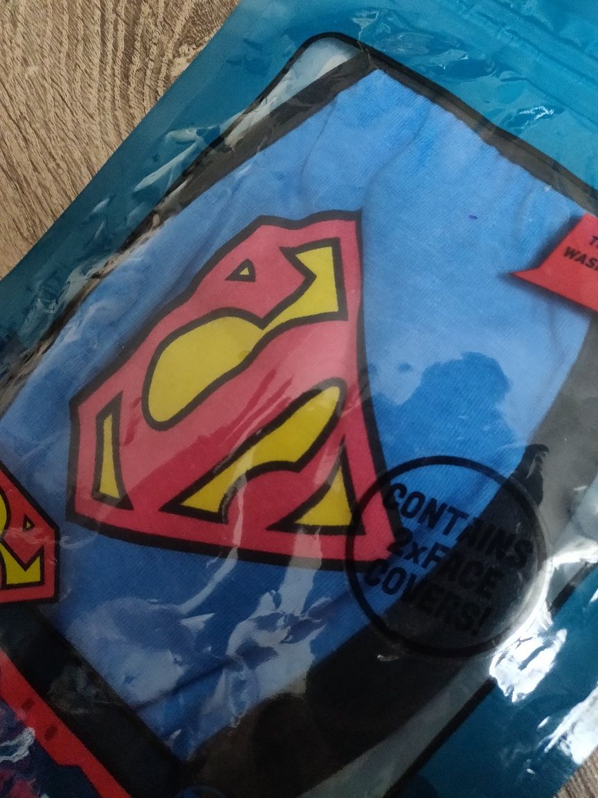 Защитные тканевые маски для лица Superman