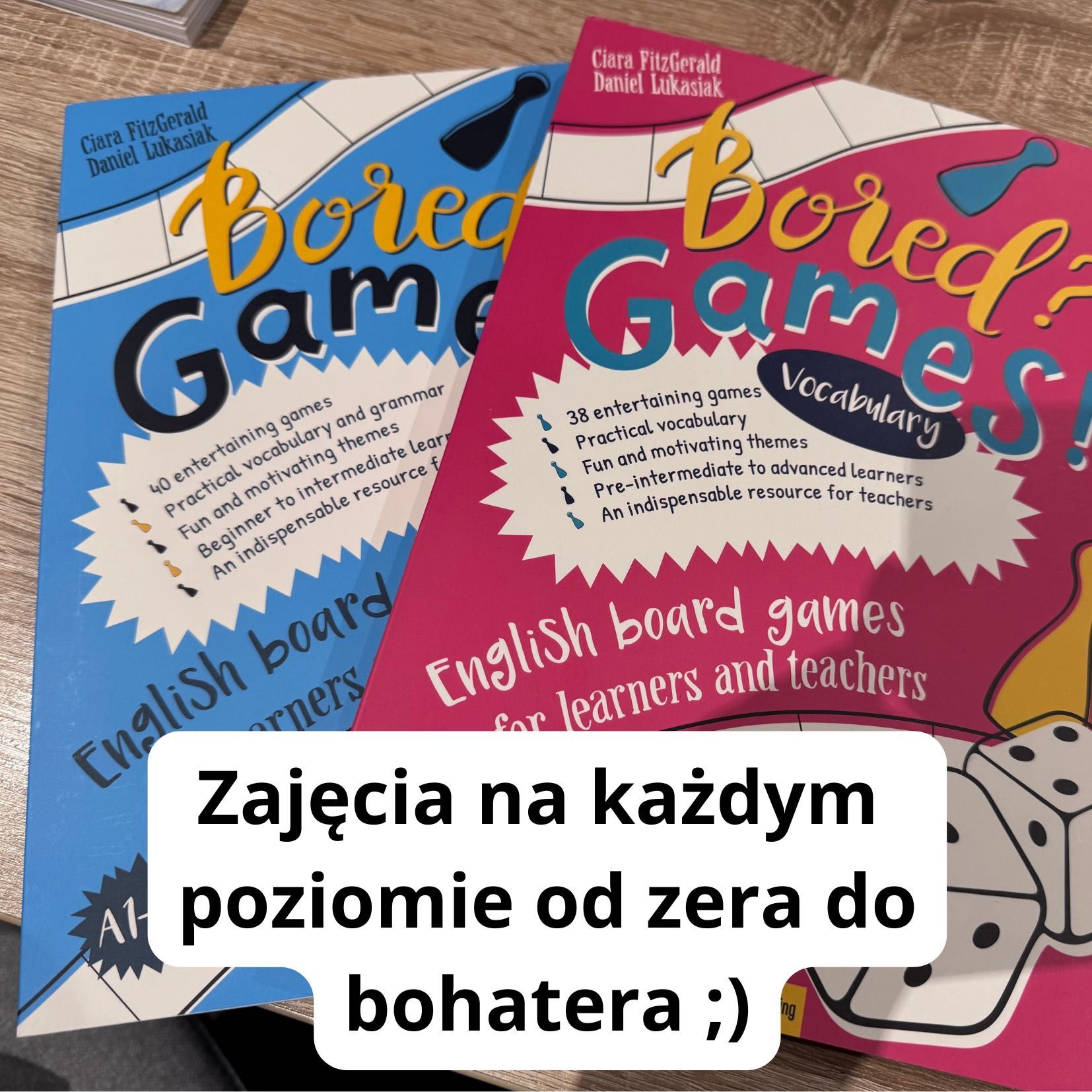 Angielski: konwersacje, korepetycje, matura, E8 (online i Toruń)