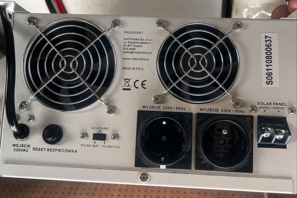 Inwenter solarny firmy volt sinus 2000s