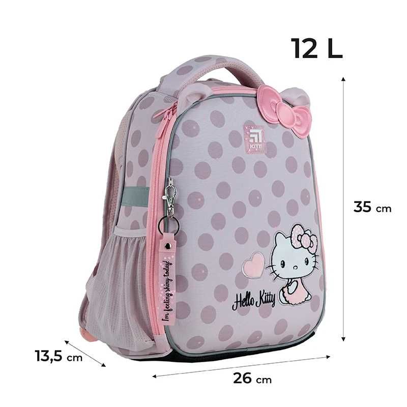 Новинка.Рюкзак шкільний каркасний Kite Education Hello Kitty в 1-4клас