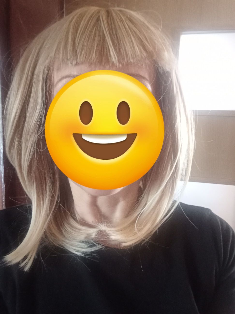 Peruka damska blond
