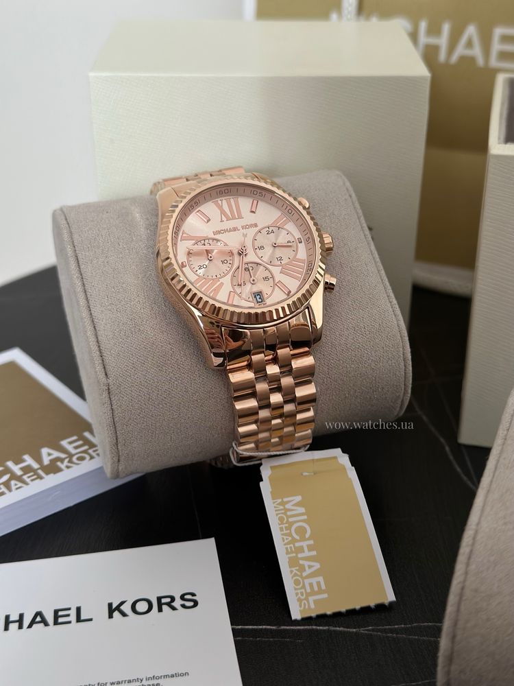 У наявності! Оригінальний годинник Майкл Корс мк5569, рожеве золото