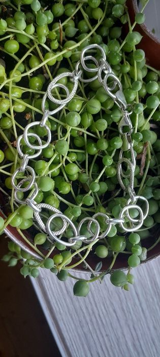 Срібний брослет довжина 20 см в дуже гарному стані,одягала лише 5 раз