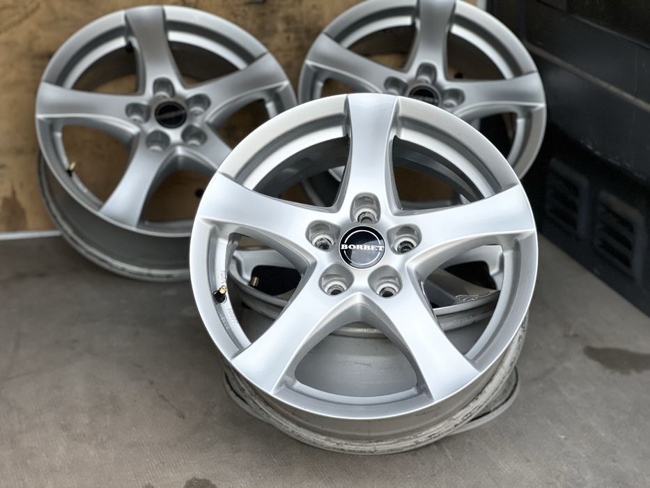 Диски 5 112 R16 borbet Volkswagen passat b8 Jetta b7 Golf 6 5 Skoda