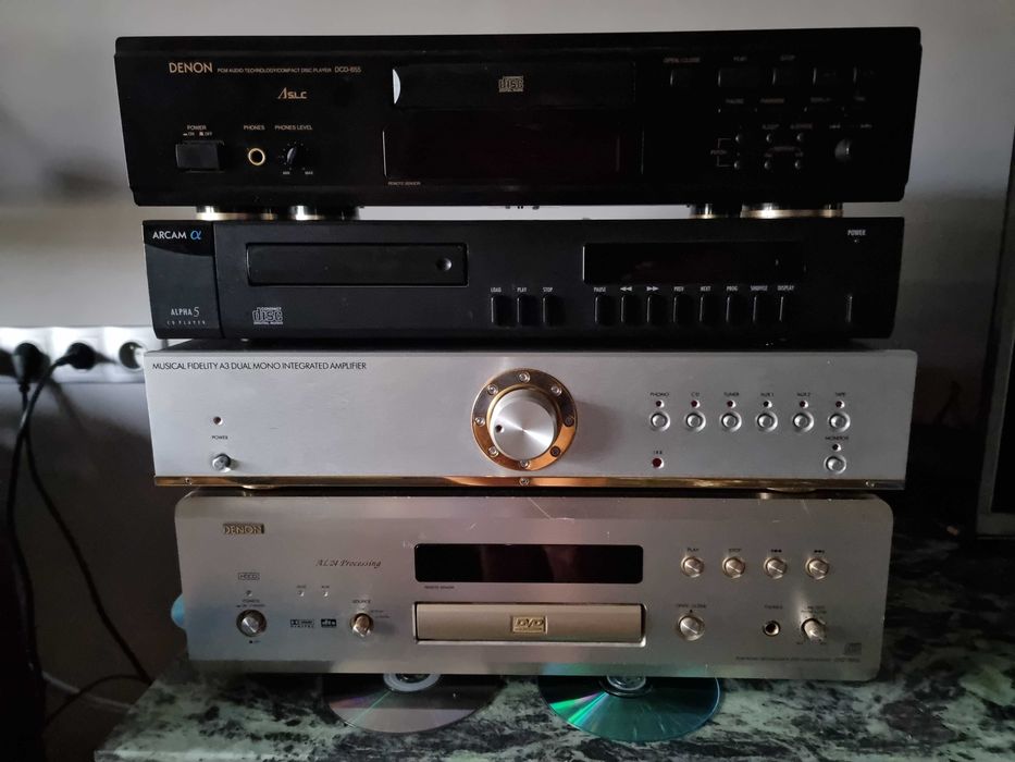 4 x PCM1704 R2R DAC Denon 5000, najwyższy model / prawdziwy Hi-End