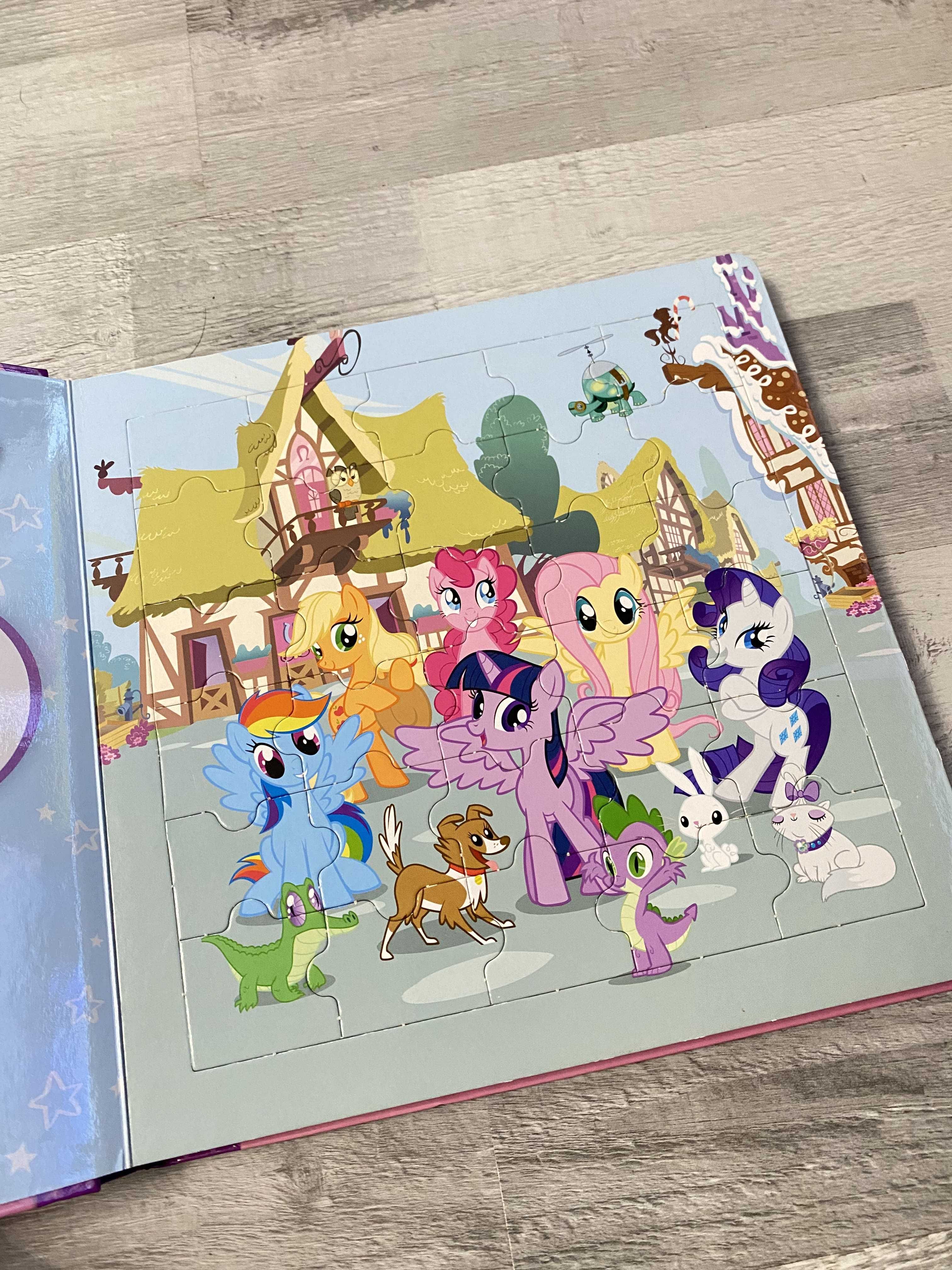 Książka z puzzlami puzzle my little pony układanka kucyki