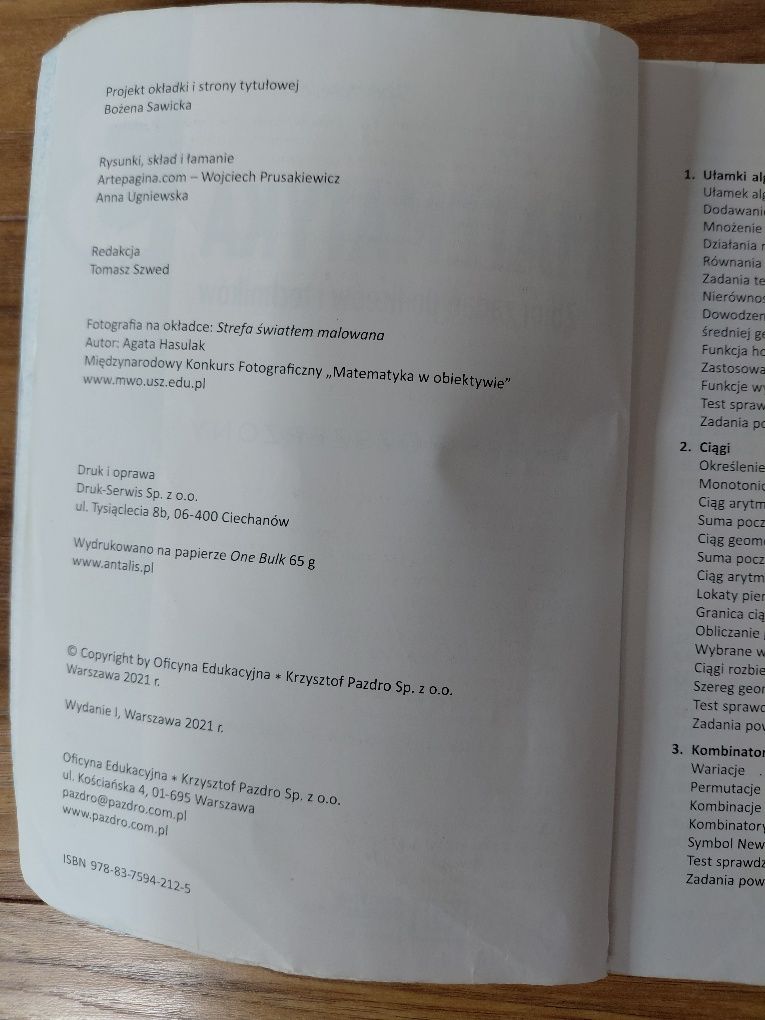 Matematyka 3 zbiór zadań dla liceów I techników zakres rozszerzony