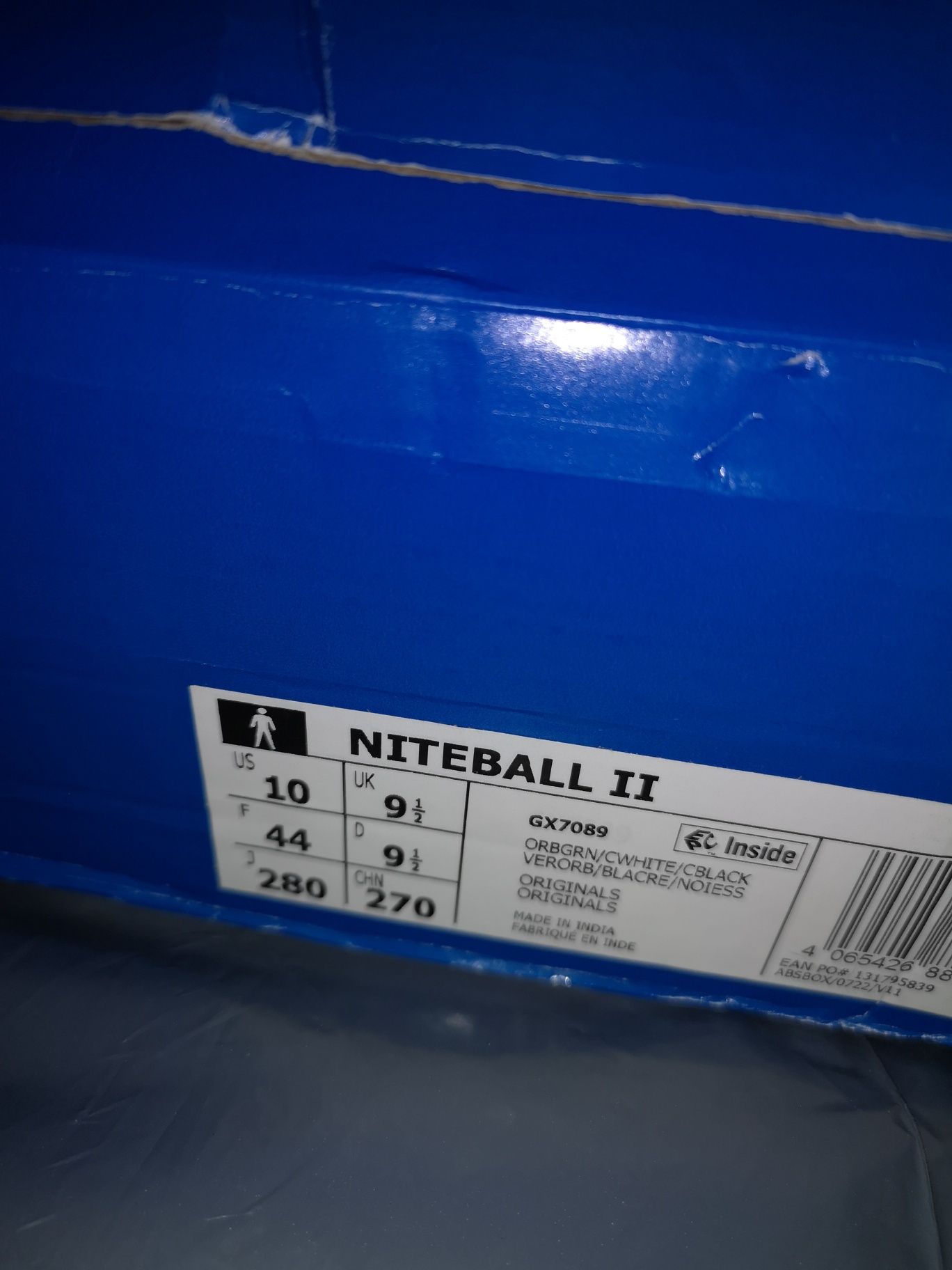 Ténis Adidas Niteball 2 tamanho 44EU
