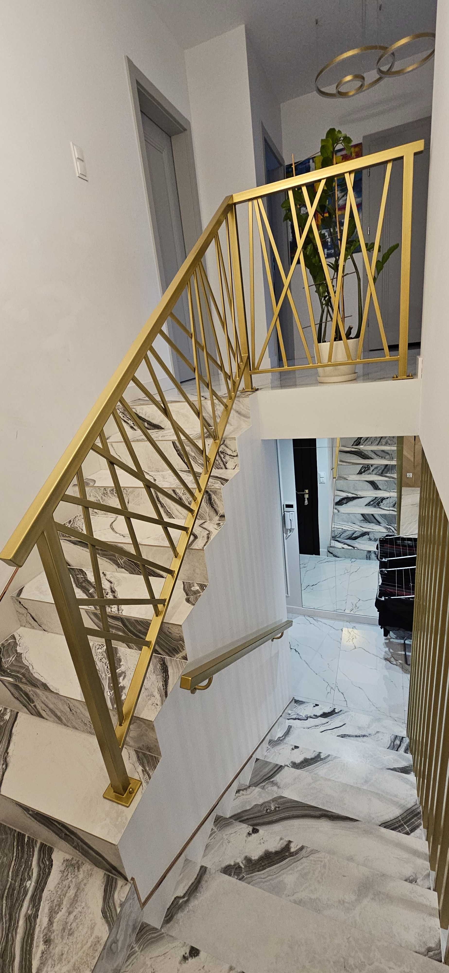 Balustrady szklane, balustrady ze stali nierdzej