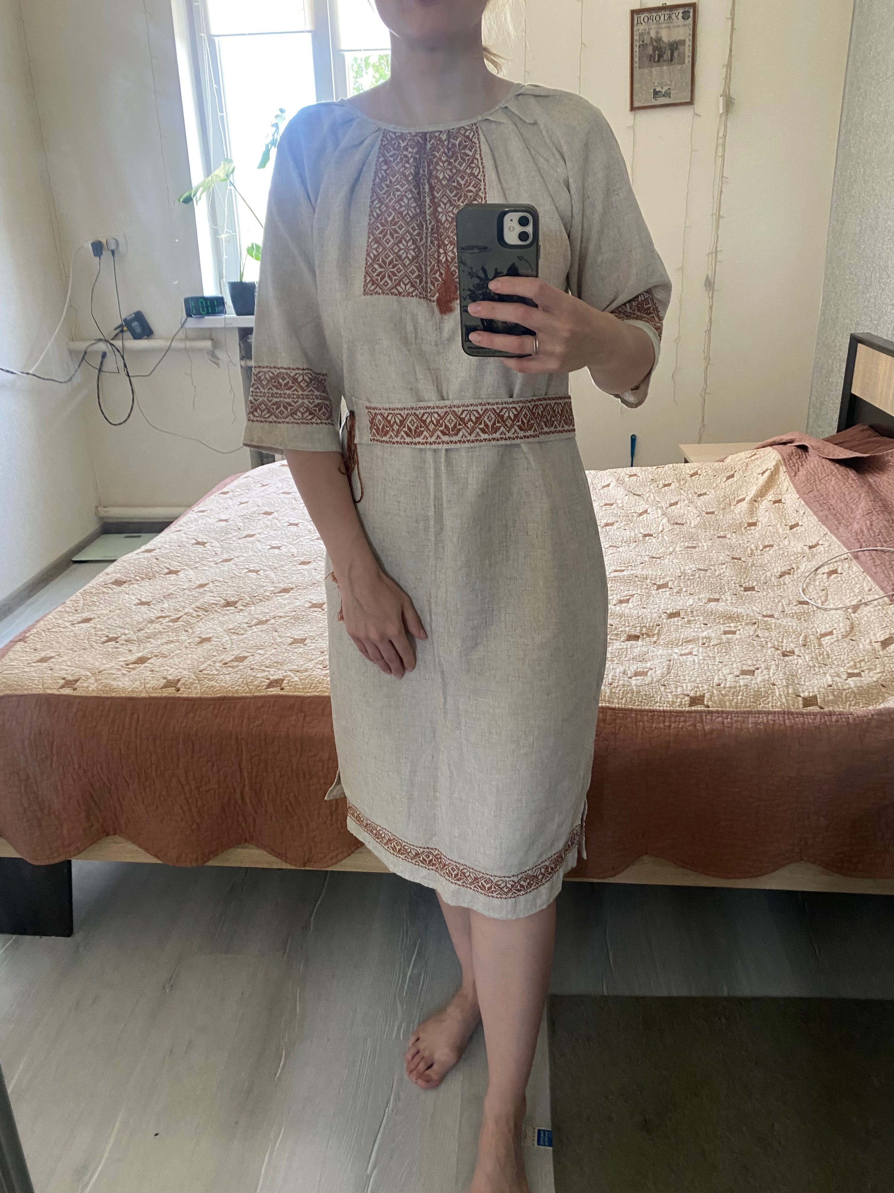 Сукня вишиванка, натуральна тканина