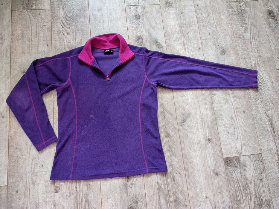 Fioletowa damska bluza polarowa 38/40