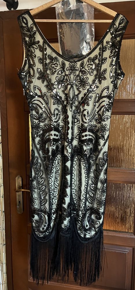 #Piekna Sukienka#FUNDAISY#Styl Retro lata 20#Rozmiar -L#