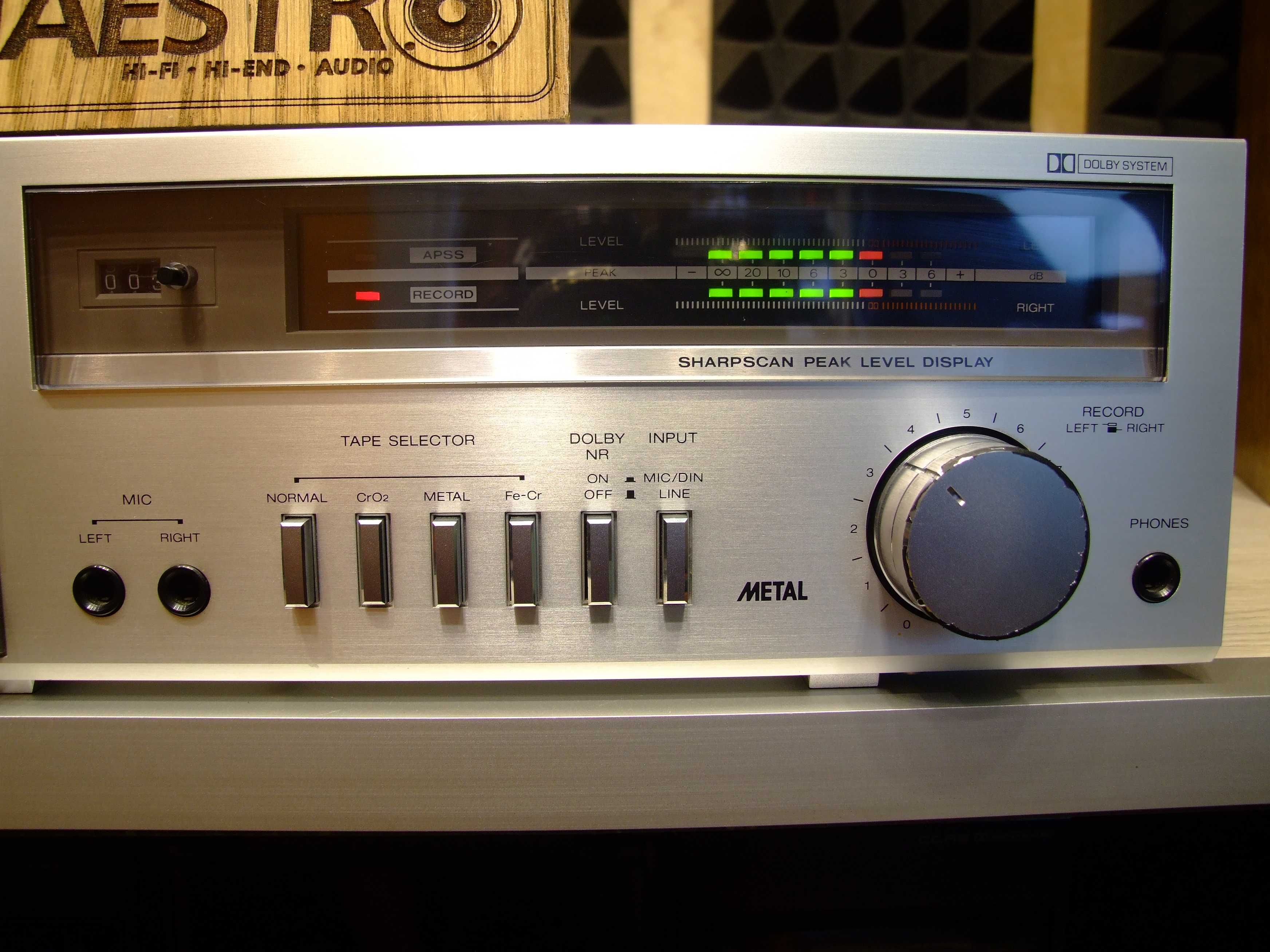 Касетна дека Sharp RT-31H. JAPAN. Без передплати