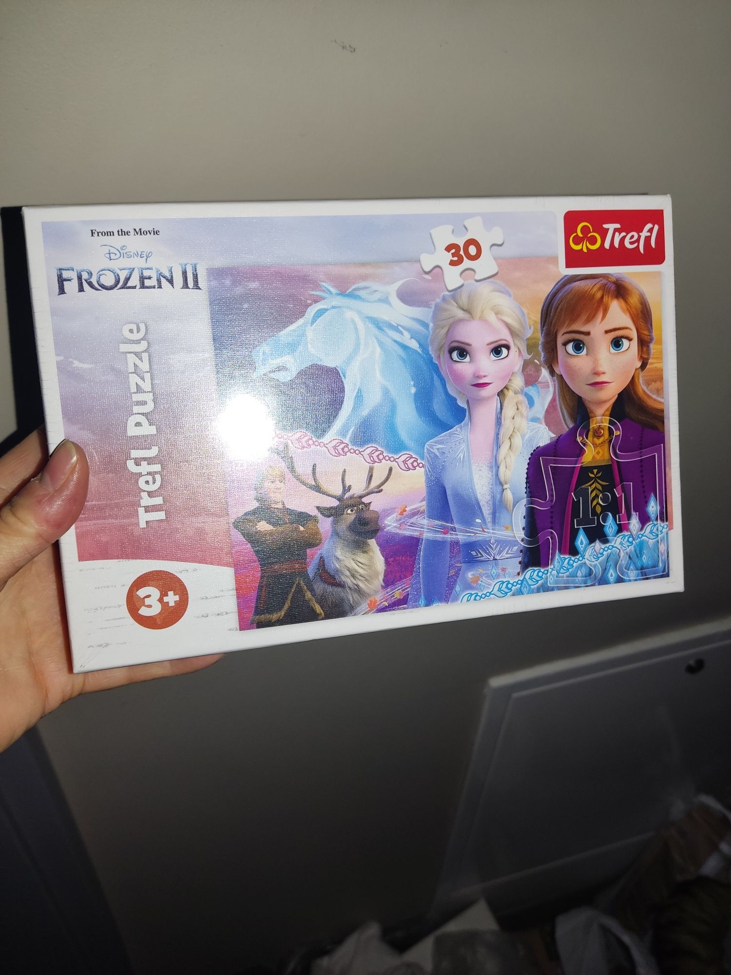 Puzzle Frozen 3+, 30szt NOWE