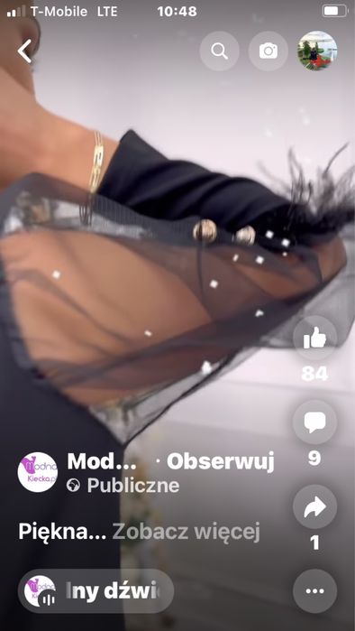 Nowa sukienka wizytowa rozm 38