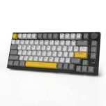 Клавіатура бездротова AJAZZ AK 820 PRO 75% Чорний Жовтий