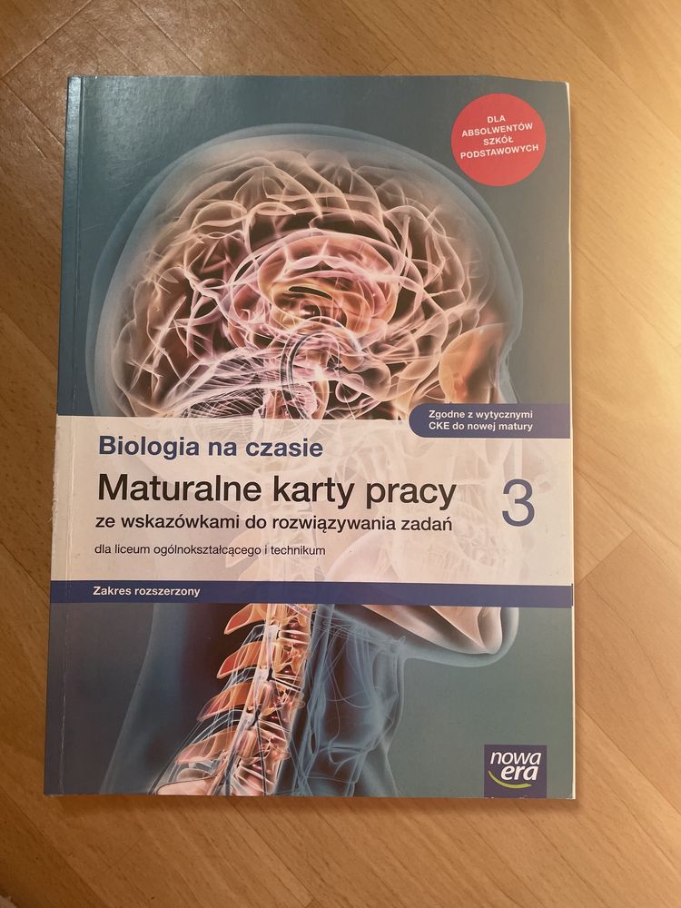 Maturalne karty pracy Biologia na czasie 3 zakres rozszerzony