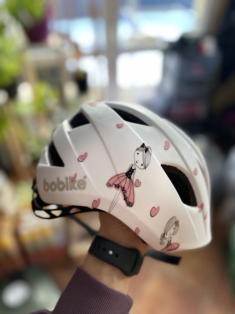 Bobike kask dziewczęcy rowerowy Kids Plus Ballerina xs