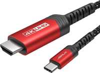 JSAUX Kabel USB-C do 4K przy 60 Hz HDMI 3 metry