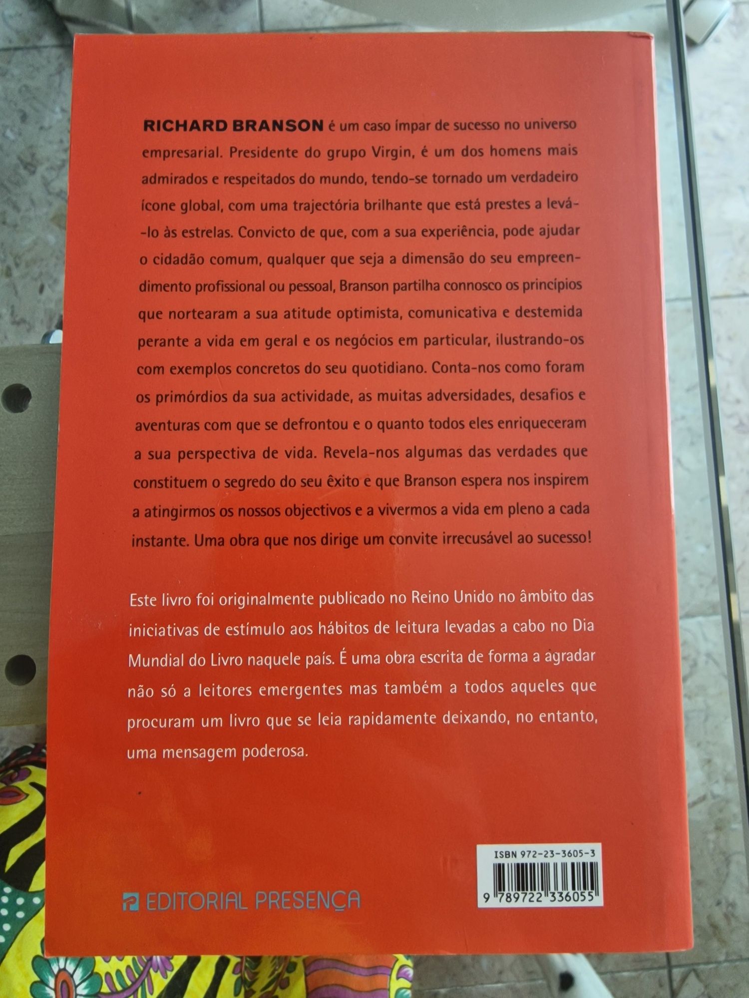 Livro biografia Richard Branson