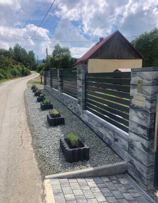 Bramy ogrodzenia Panelowe palisadowe furtki