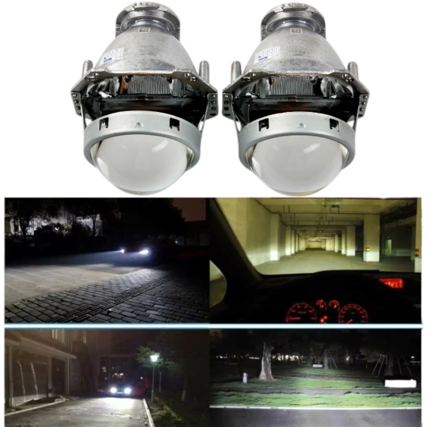 Soczewki 3.0 H7 D2S Hella 3R Bi-Xenon Bi-Halogen do Regeneracji Reflektorów