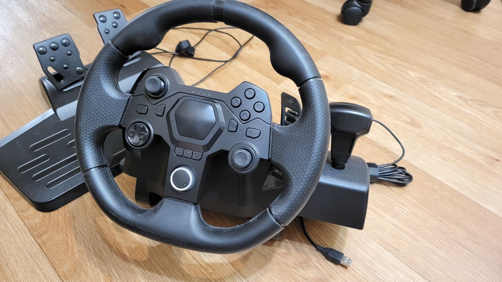 Ігровий руль AP7 APEX PREDATOR racing wheel